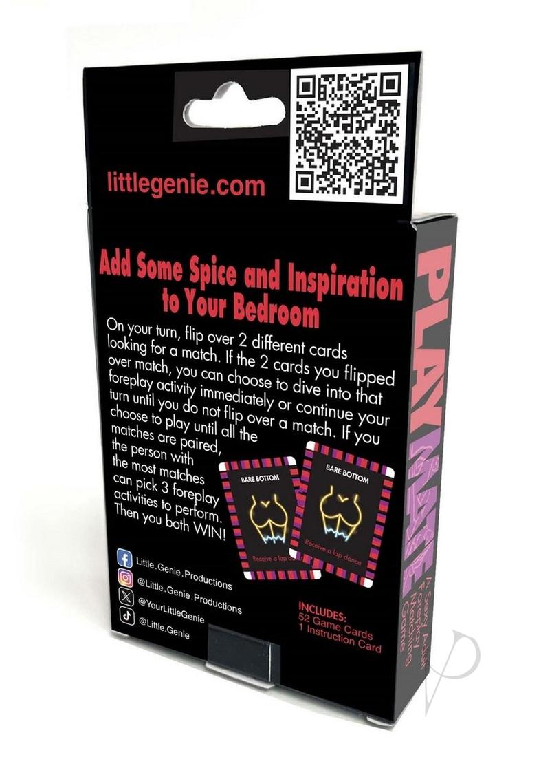 Play Mate - Intimate Adult Couples Card Sex Game