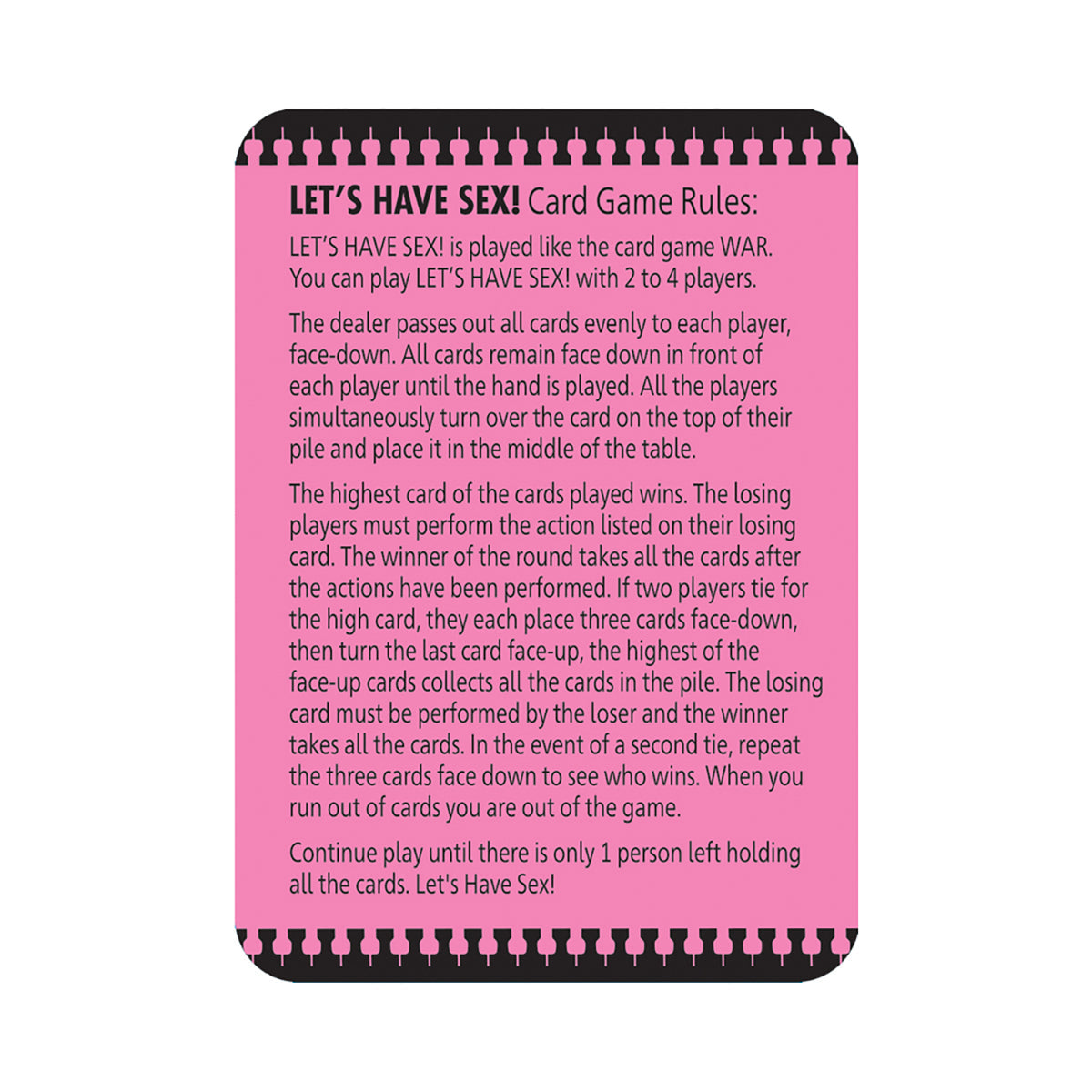 Let's Have Sex Card Game – Engaging Adult Sex Game for Couples