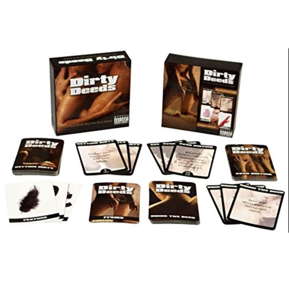 Dirty Deeds Couples Activity Card Game – Ultimate Adult Sex Game for Couples