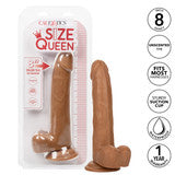 Size Queen 8" Flexible Dildo
