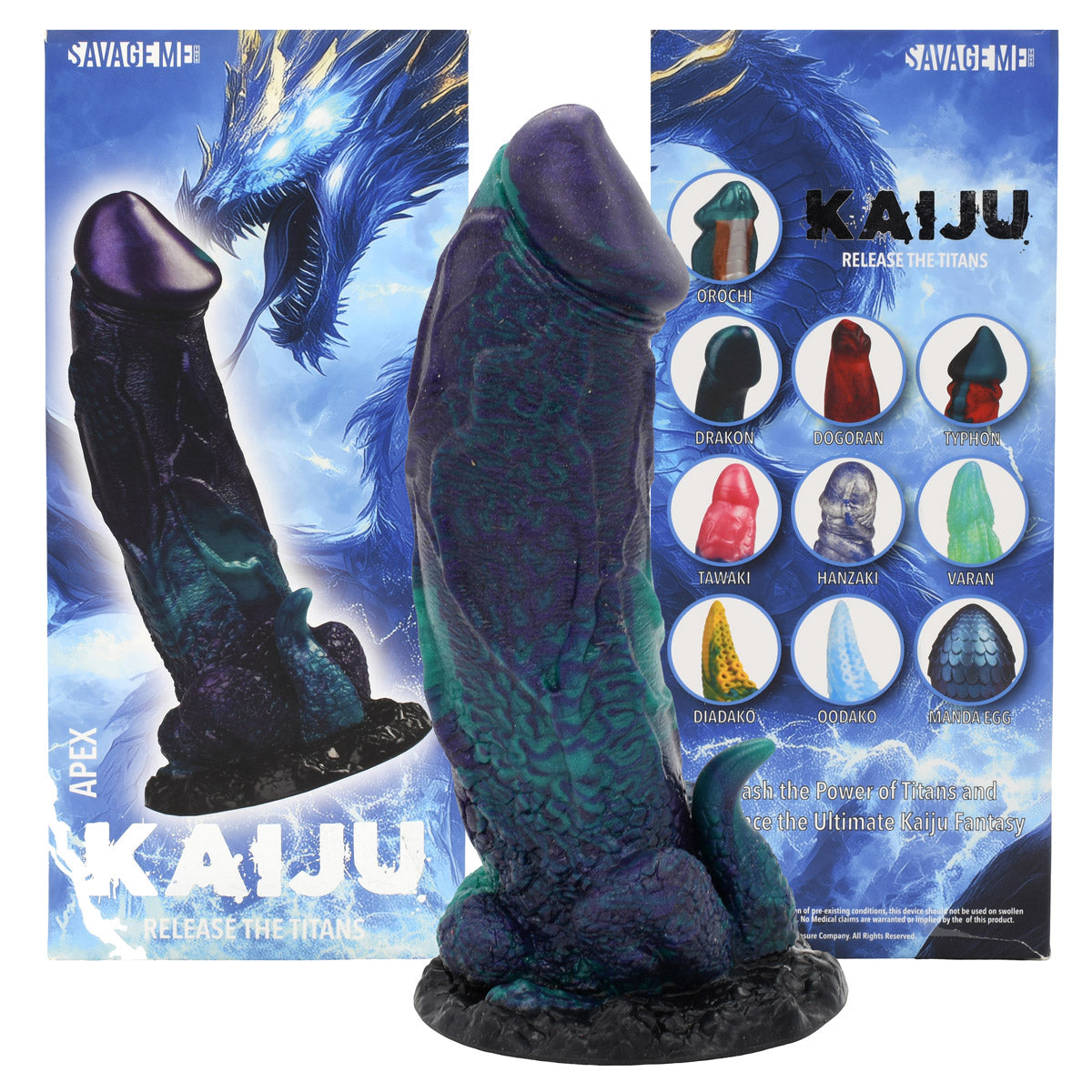 Apex Kaiju Fantasy Dildo by Savage Me