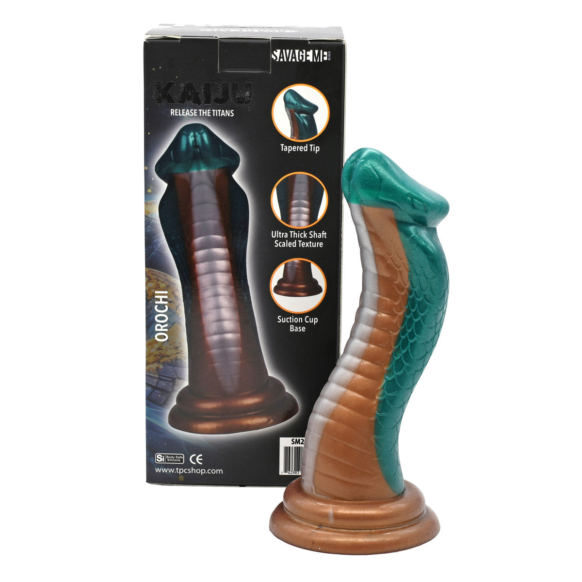 Serpent Oro Kaiju Fantasy Dildo by Savage Me