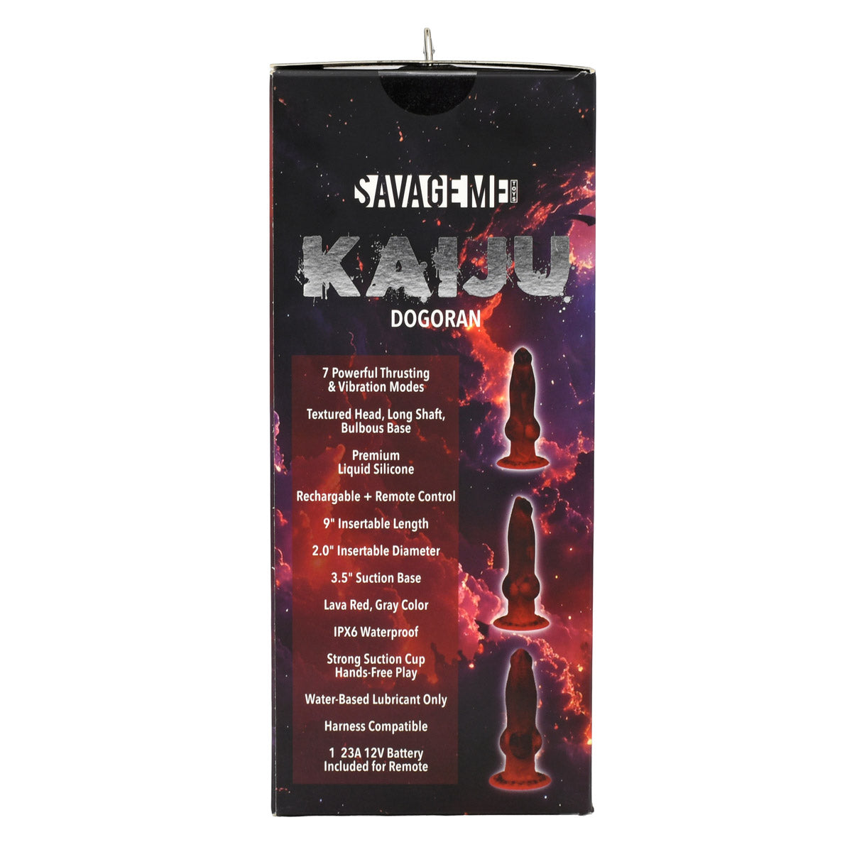 Dogoran Kaiju Fantasy Vibrating Thrusting Dildo by Savage Me