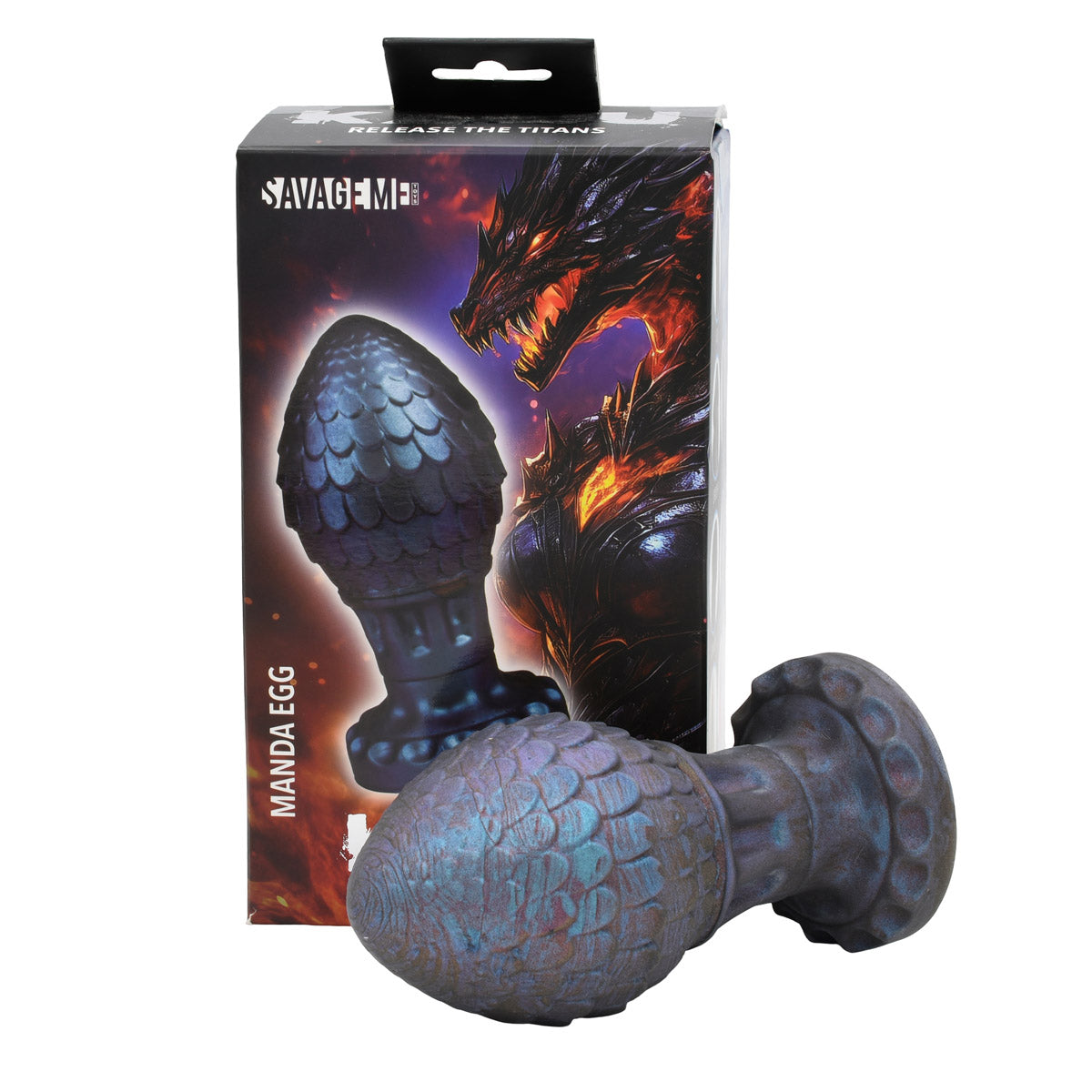 Manda Egg Kaiju Butt Plug Anal Toy by Savage Me