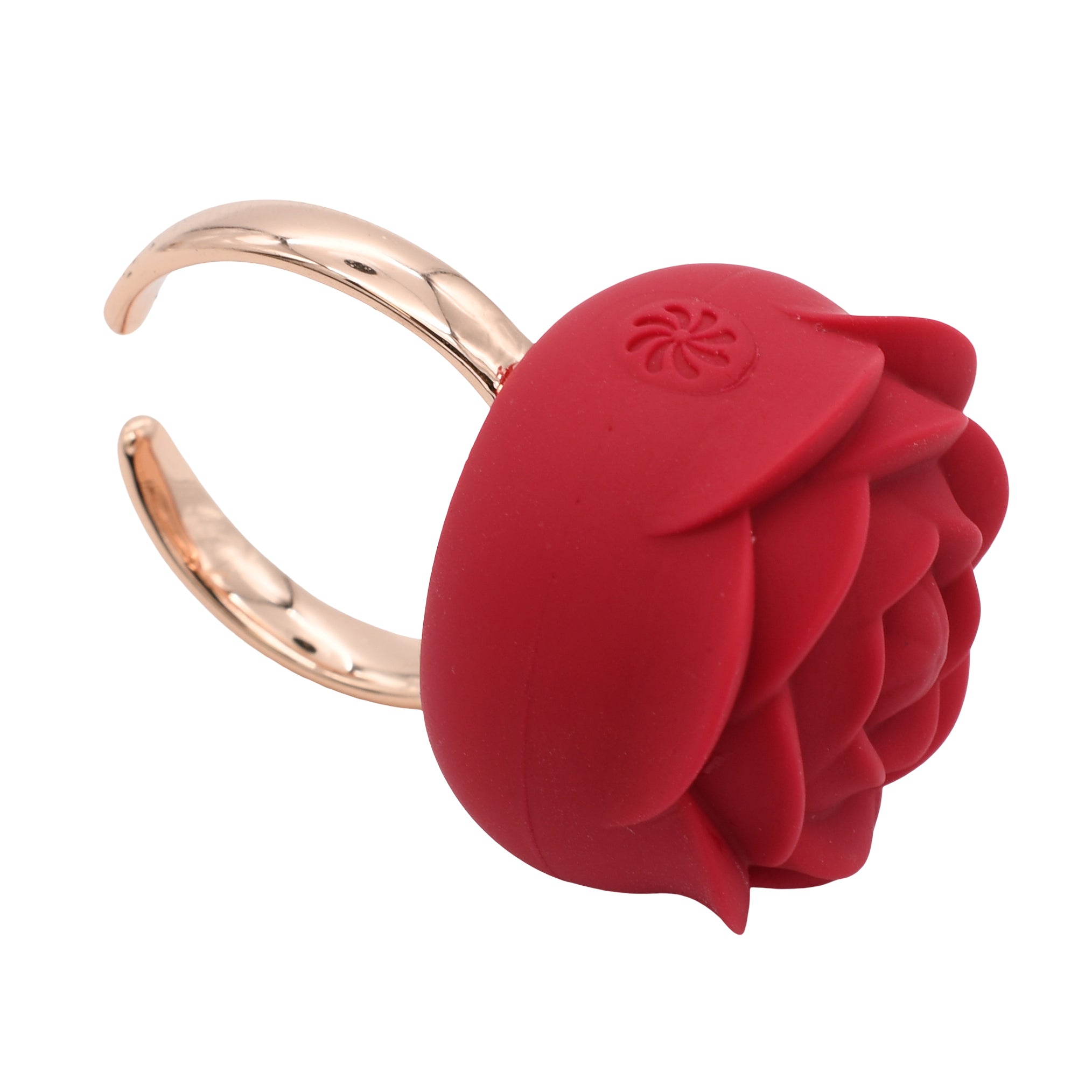 Rose Finger Vibrating Ring