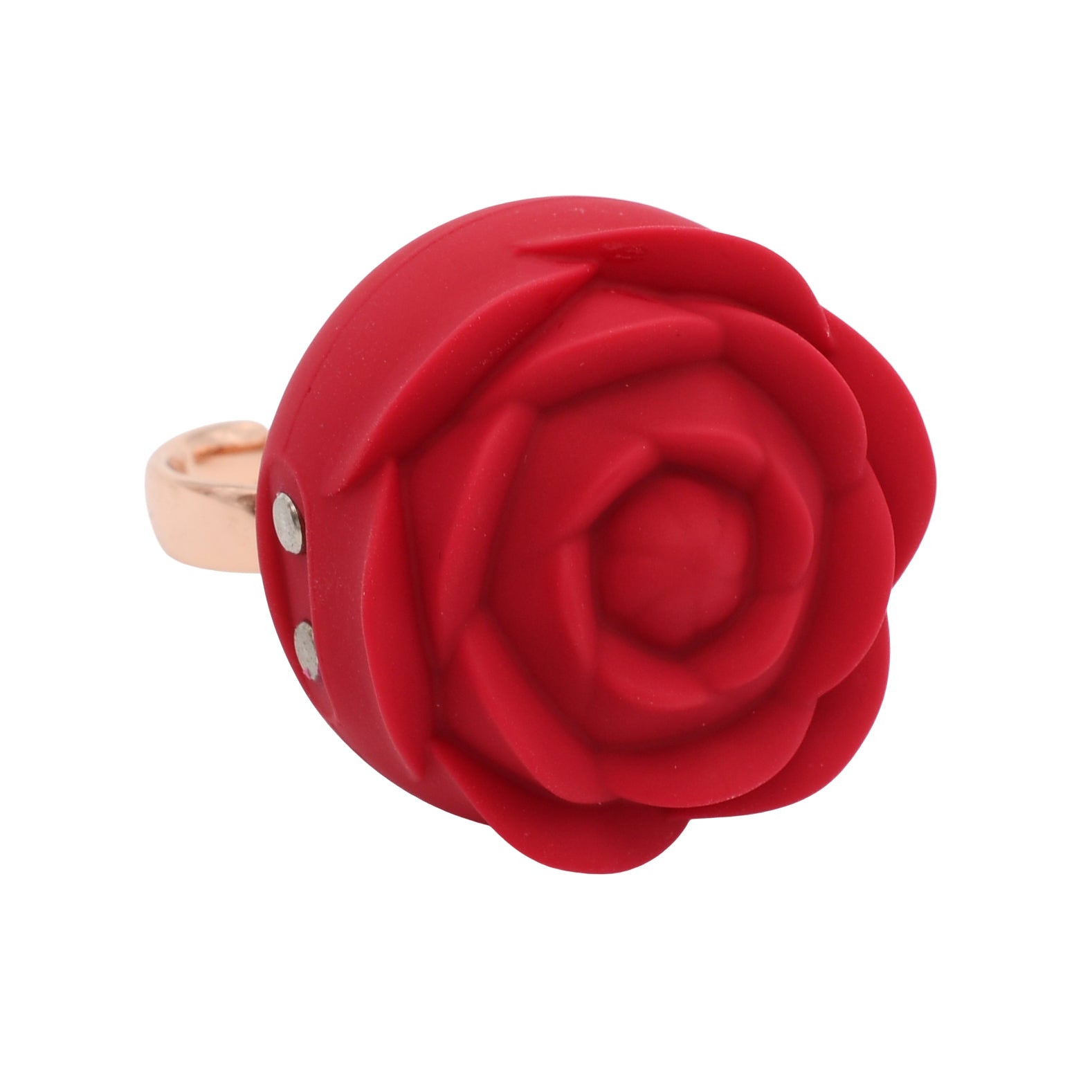 Fiore Rose Finger Vibrating Ring