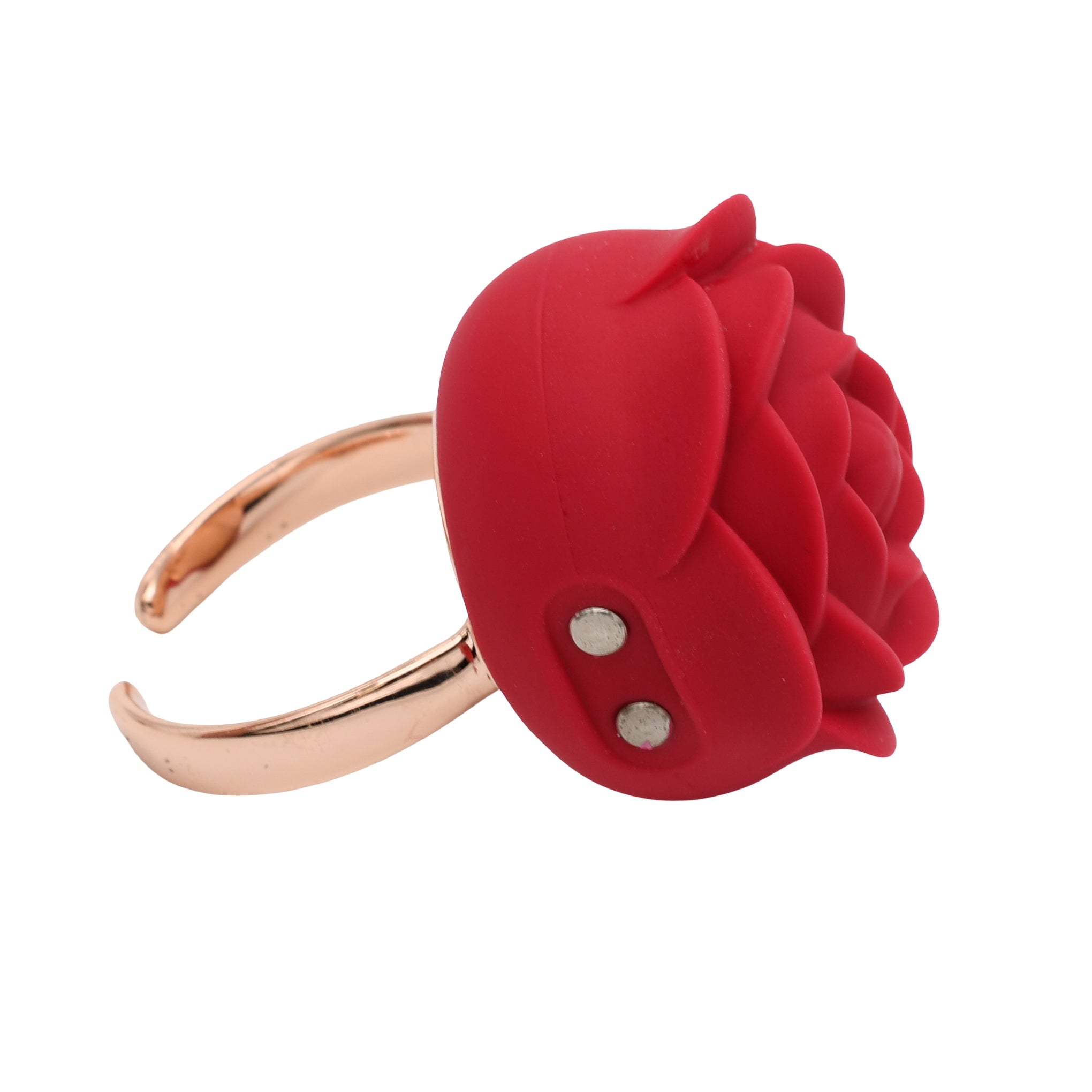 Fiore Rose Finger Vibrating Ring