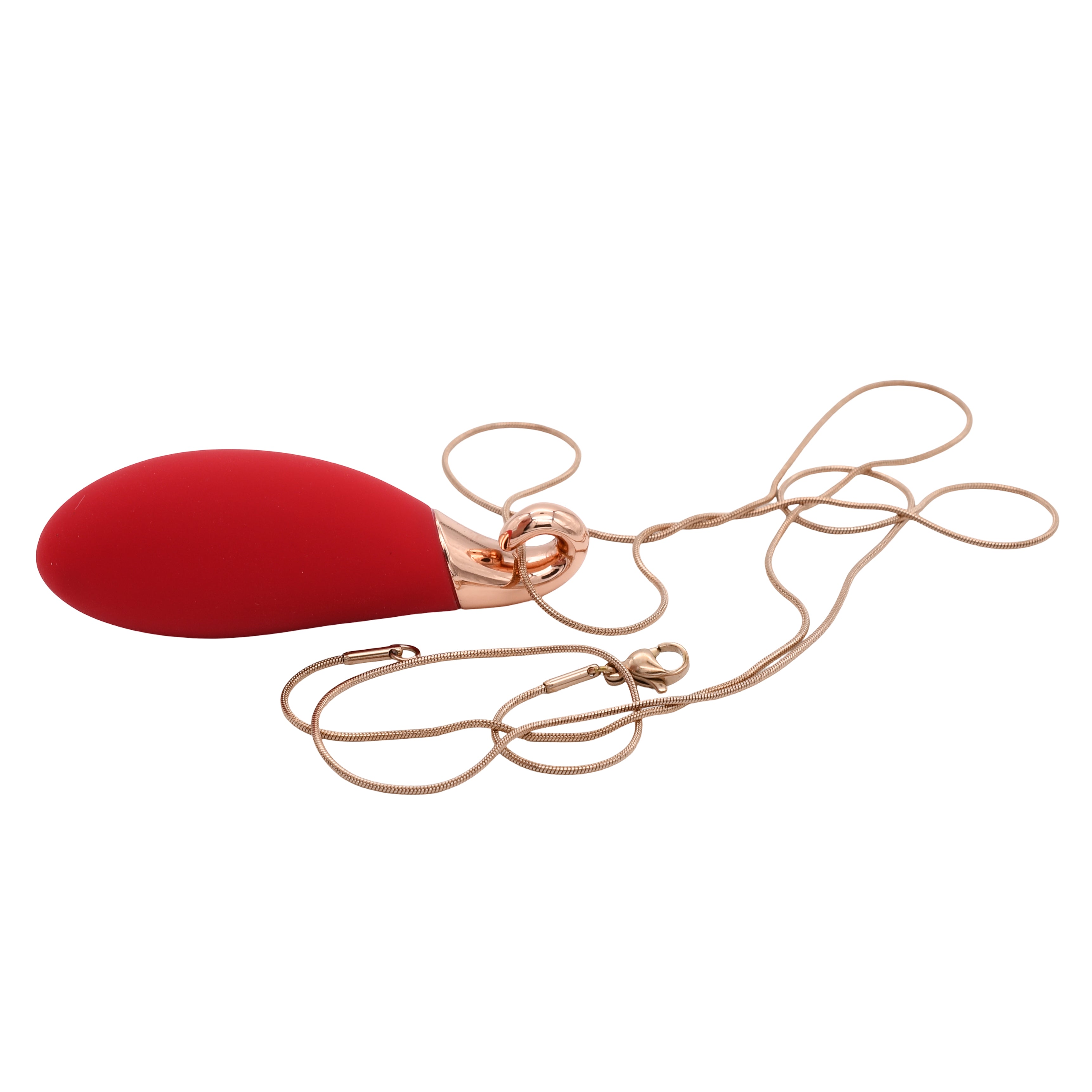 Ruby Rose-Red Necklace Vibrator