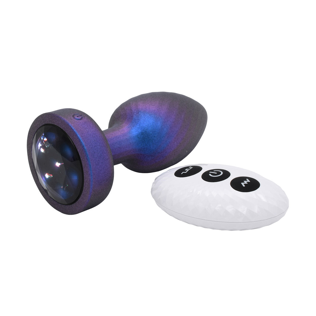 TPC Sparkle LIT Remote Control Butt Plug