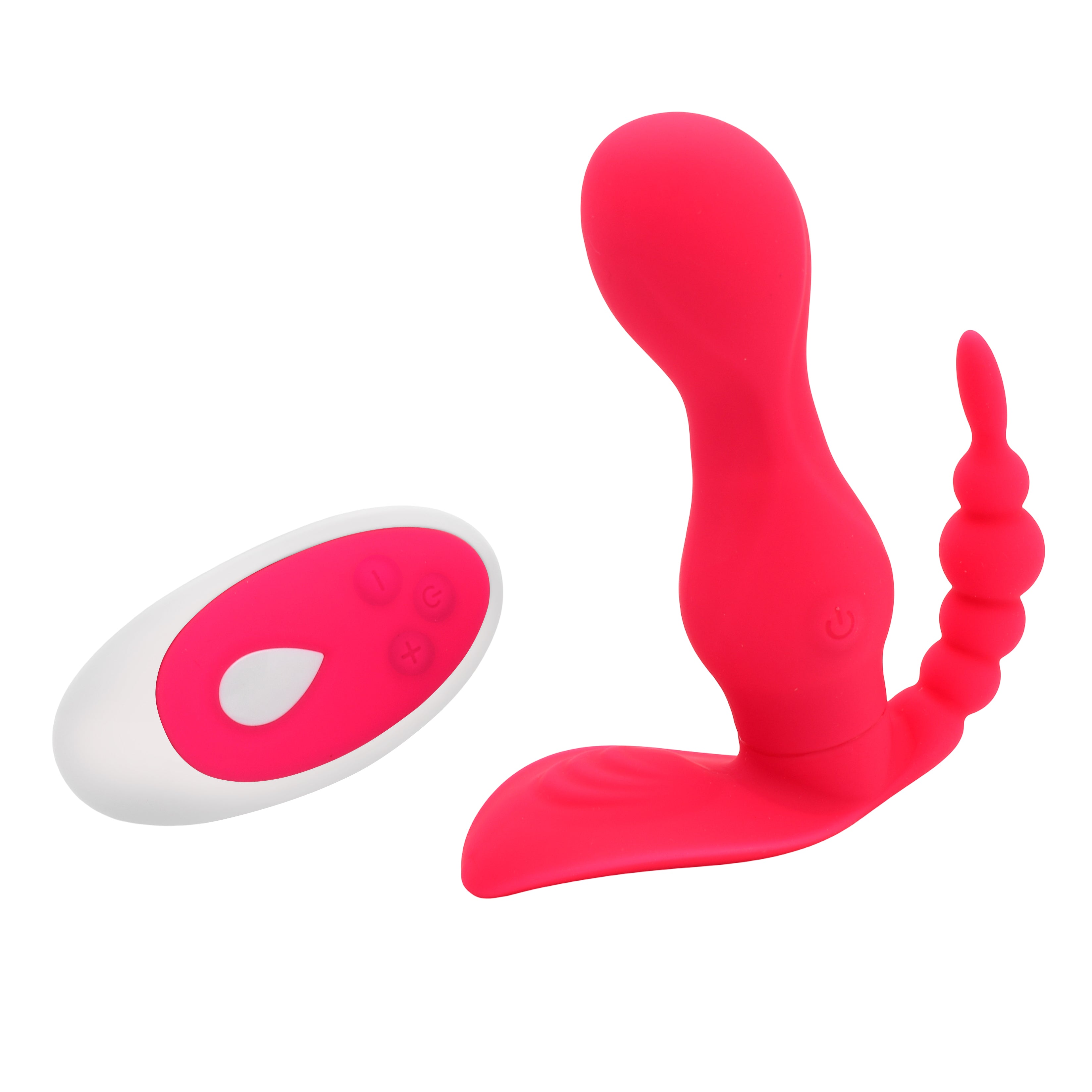 Trifecta 3-in-1 Remote Dildo Vibrator