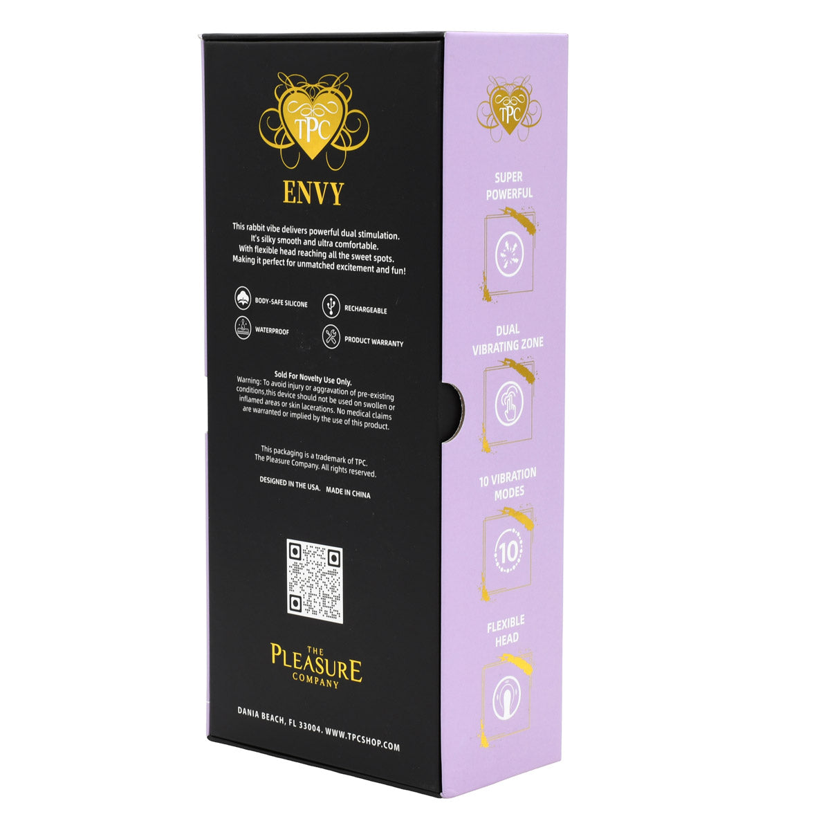 Envy Rabbit Vibrator - Massaging & Inflatable