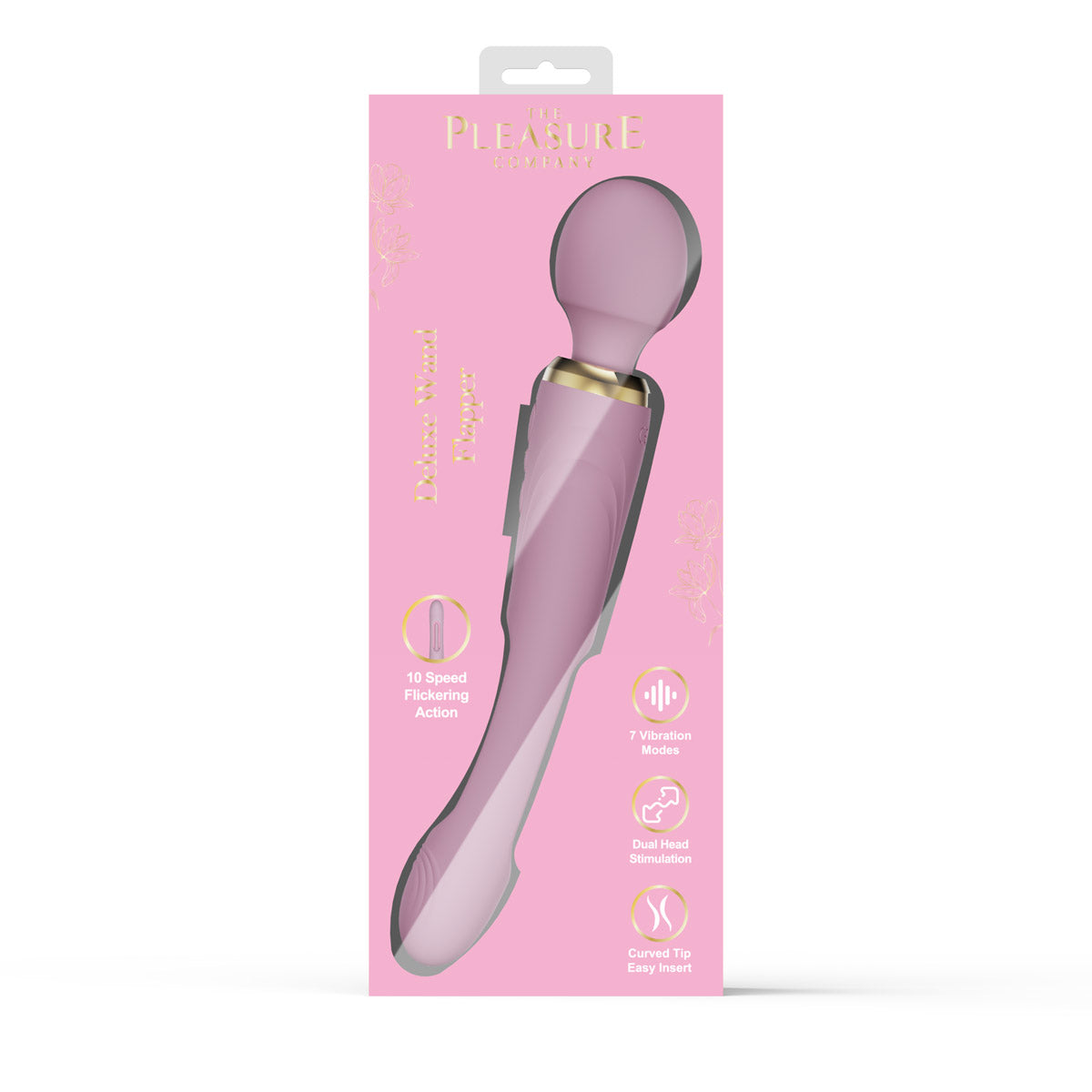 DeLUXE Wand Series Flapper - Purple