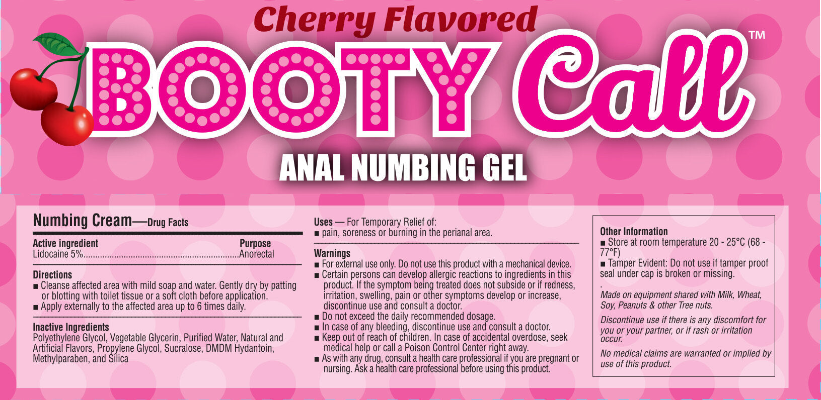 Booty Call Anal Sex Kit