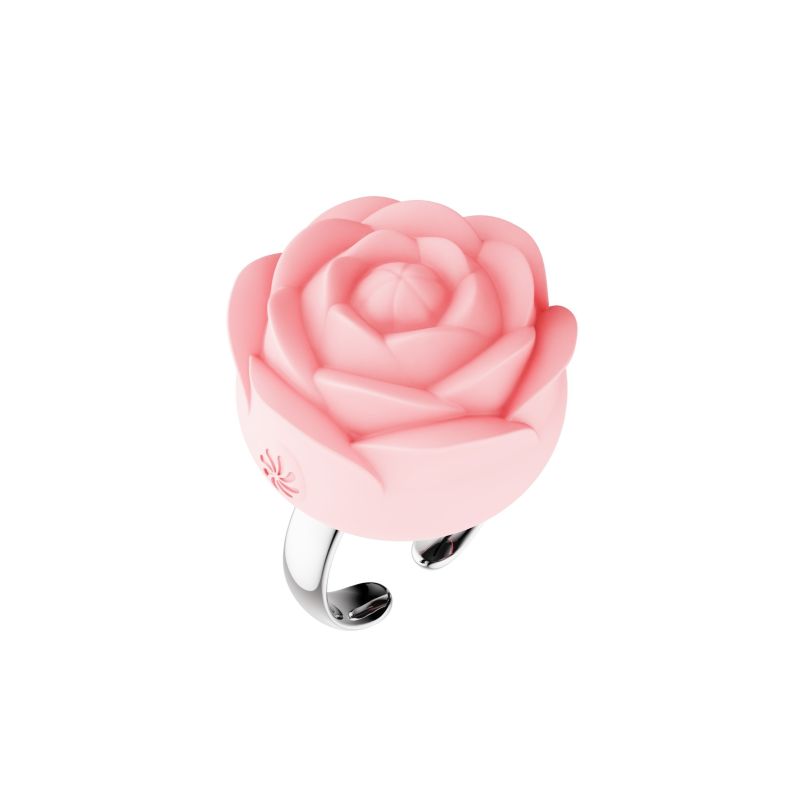 Fiore Rose Finger Vibrating Ring
