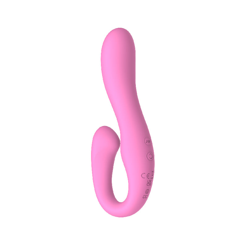 TPC Cheri Liquid Silicone Curved Massaging Rabbit Vibrator