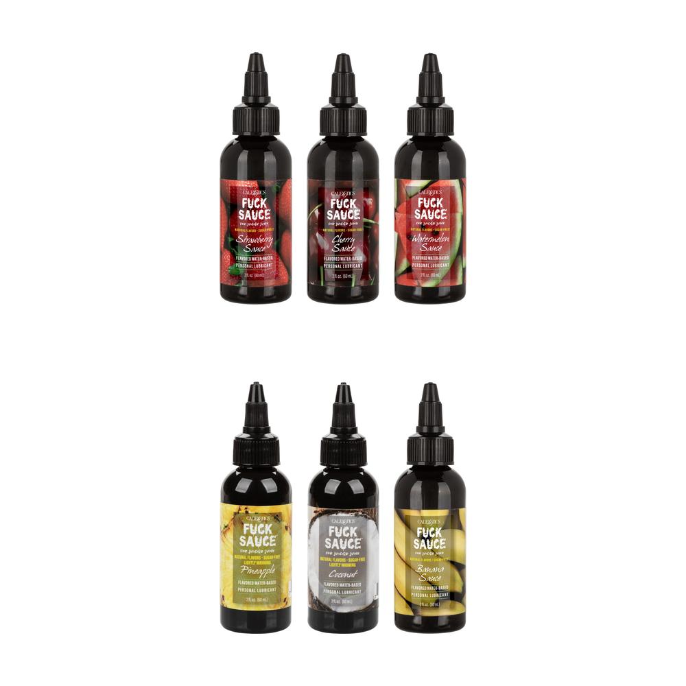 Flavored Fuck Sauce: Water-Based Lube Collection