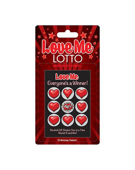 Love Me Lotto: Adult Scratch Off Sex Game for Lovers