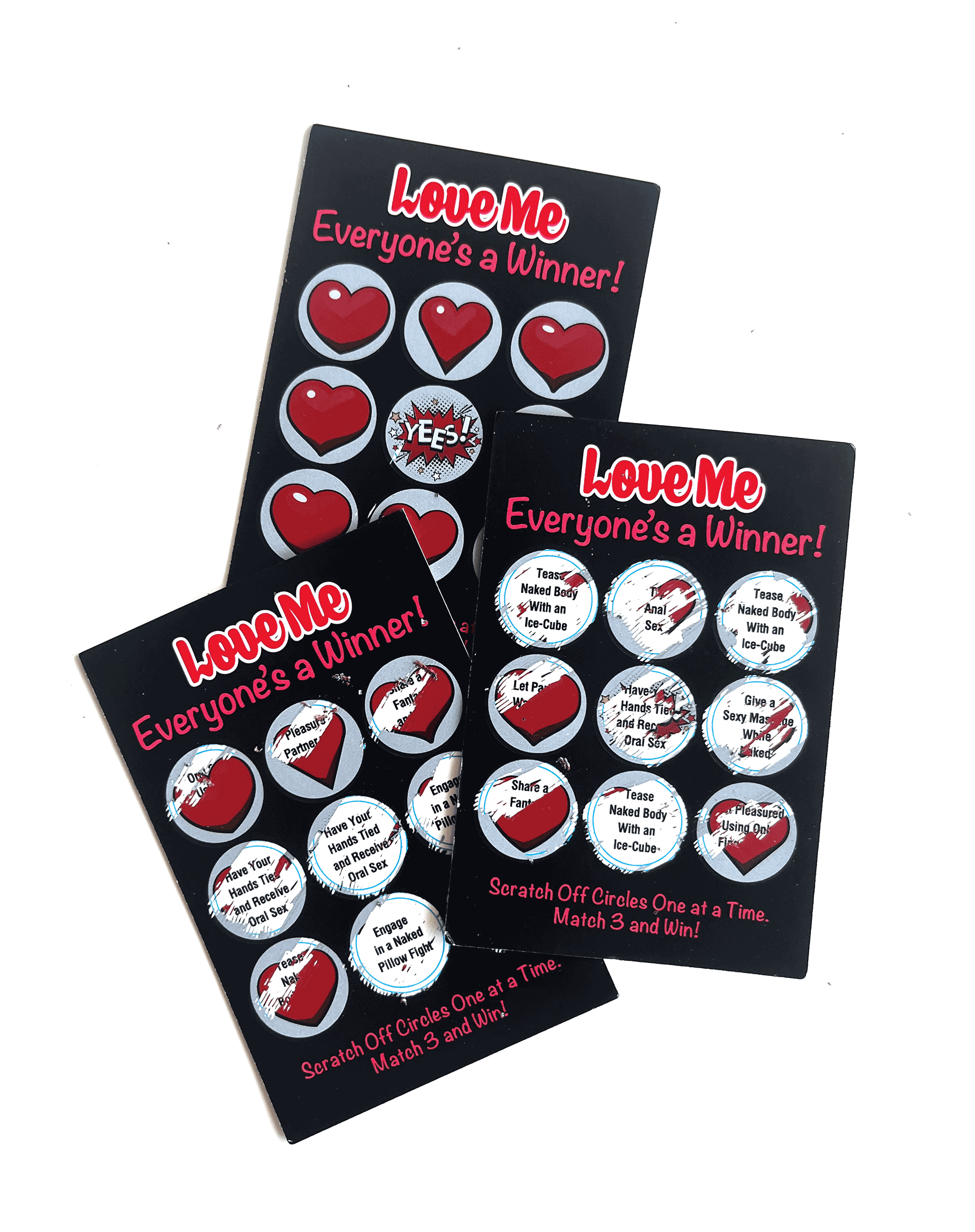 Love Me Lotto: Adult Scratch Off Sex Game for Lovers