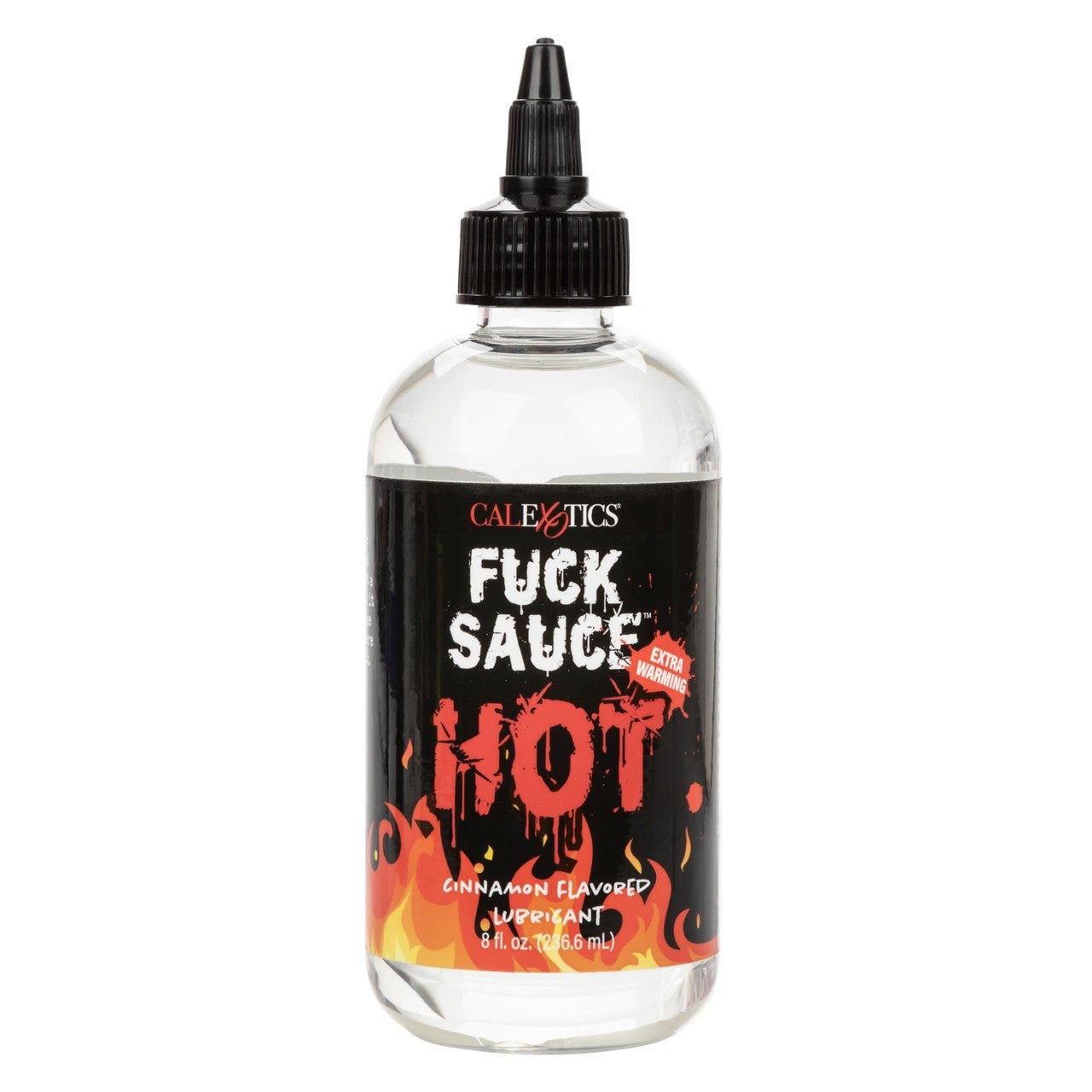 Fuck Sauce HOT Cinnamon Flavored Extra Warming Water-Based Lube - 8 Oz