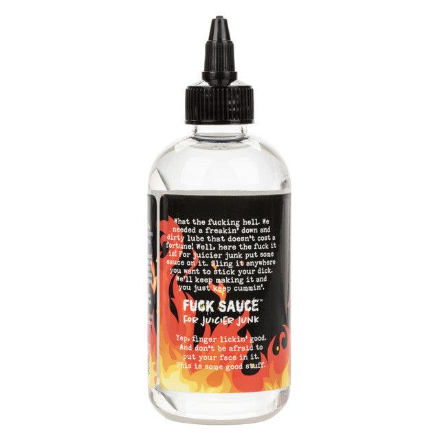 Fuck Sauce HOT Cinnamon Flavored Extra Warming Water-Based Lube - 8 Oz
