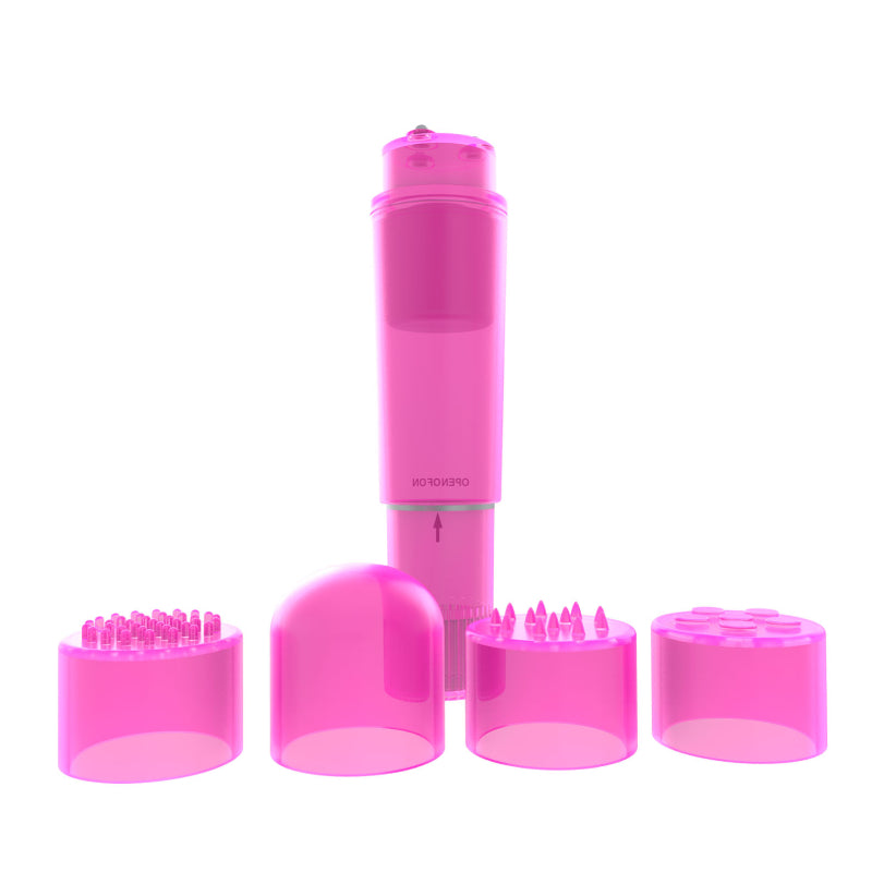 TPC Sugar Pops Multi-Attachment Pocket Bullet Vibrator