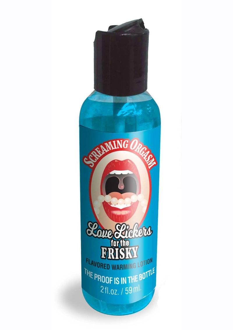 Love Lickers Flavored Lickable Warming Massage Oil - 2 oz