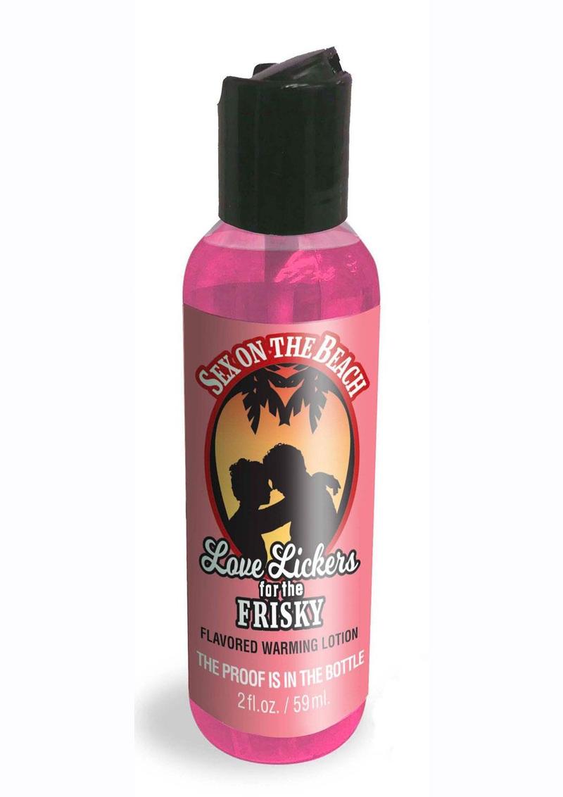 Love Lickers Flavored Lickable Warming Massage Oil - 2 oz