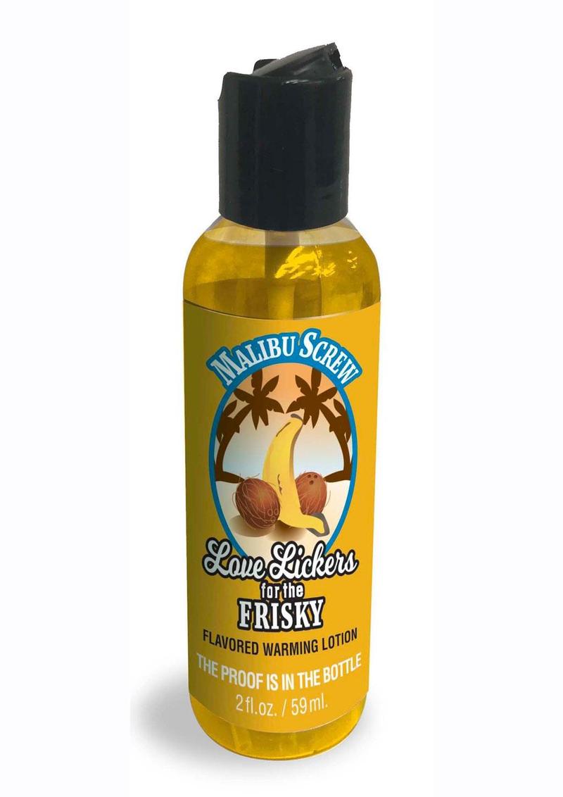Love Lickers Flavored Lickable Warming Massage Oil - 2 oz