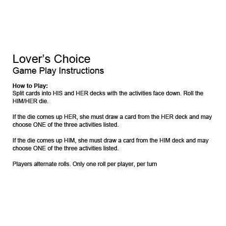 Behind Closed Doors: Lovers Choice Adult Card Game for Couples