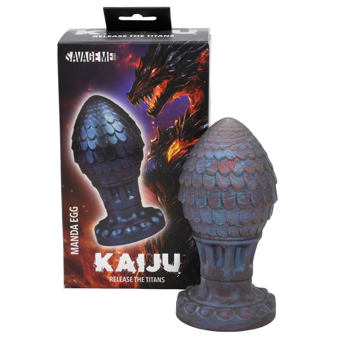 Manda Egg Kaiju Butt Plug Anal Toy by Savage Me