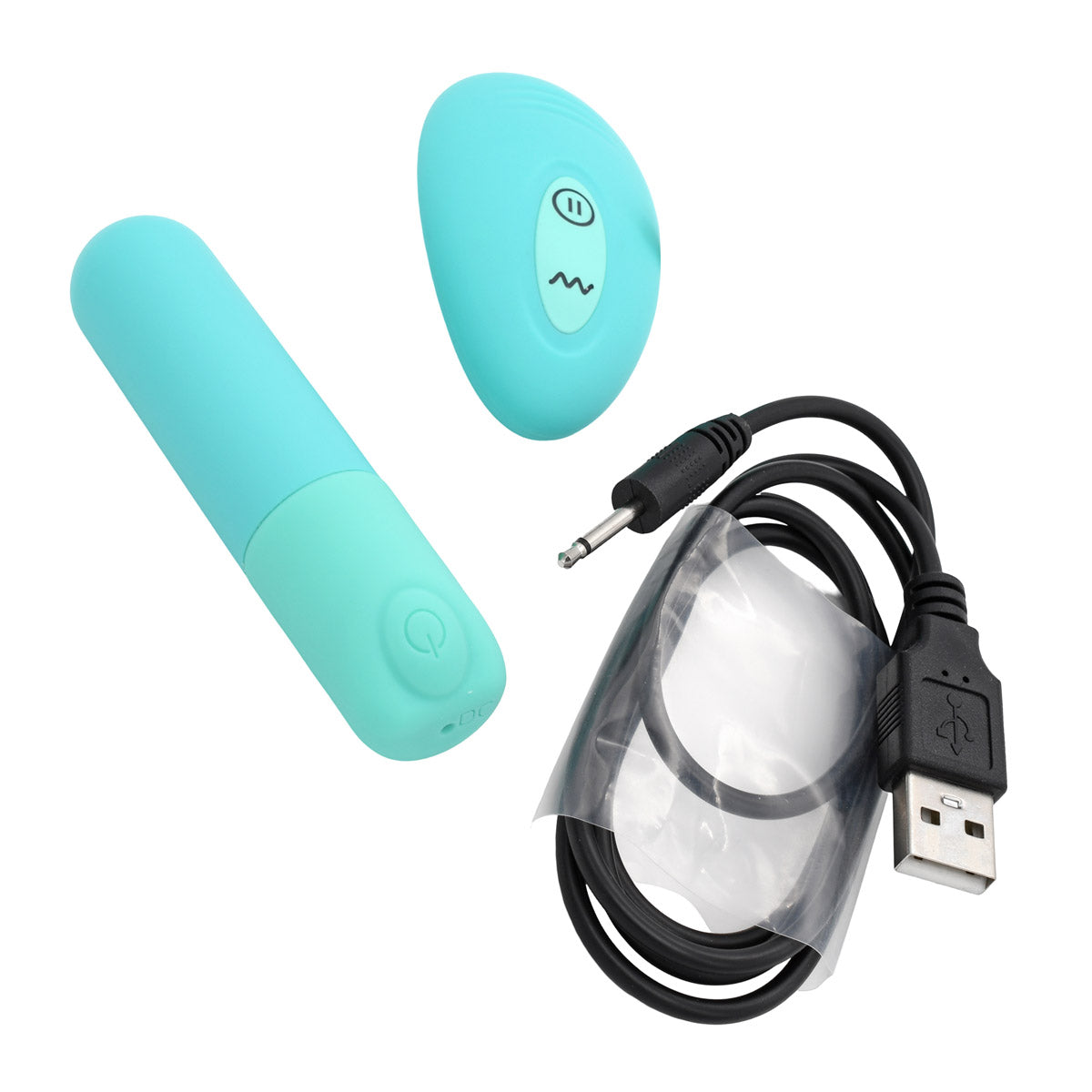 Eros Massaging Vibrating Remote Control Bullet