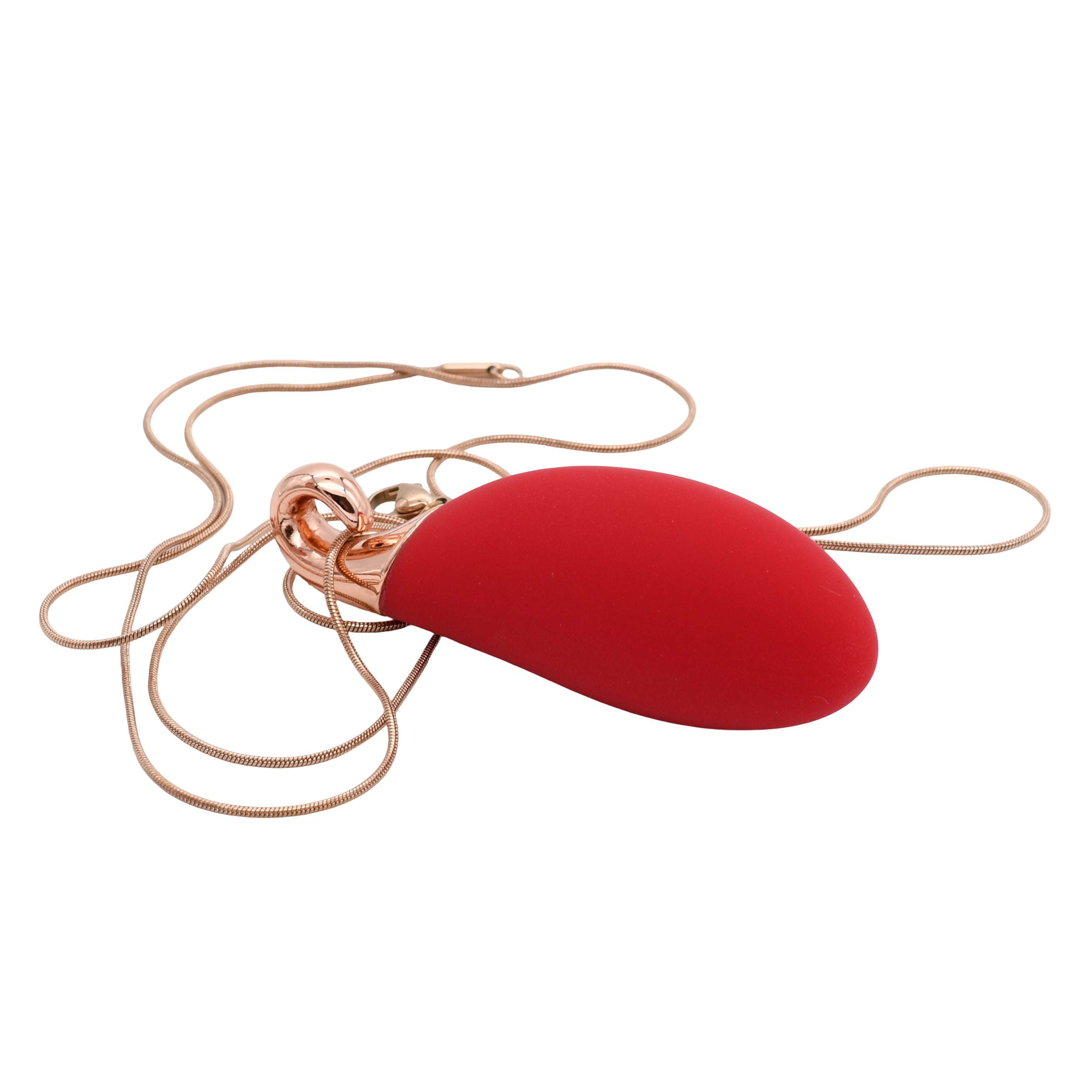 Ruby Rose-Red Necklace Vibrator