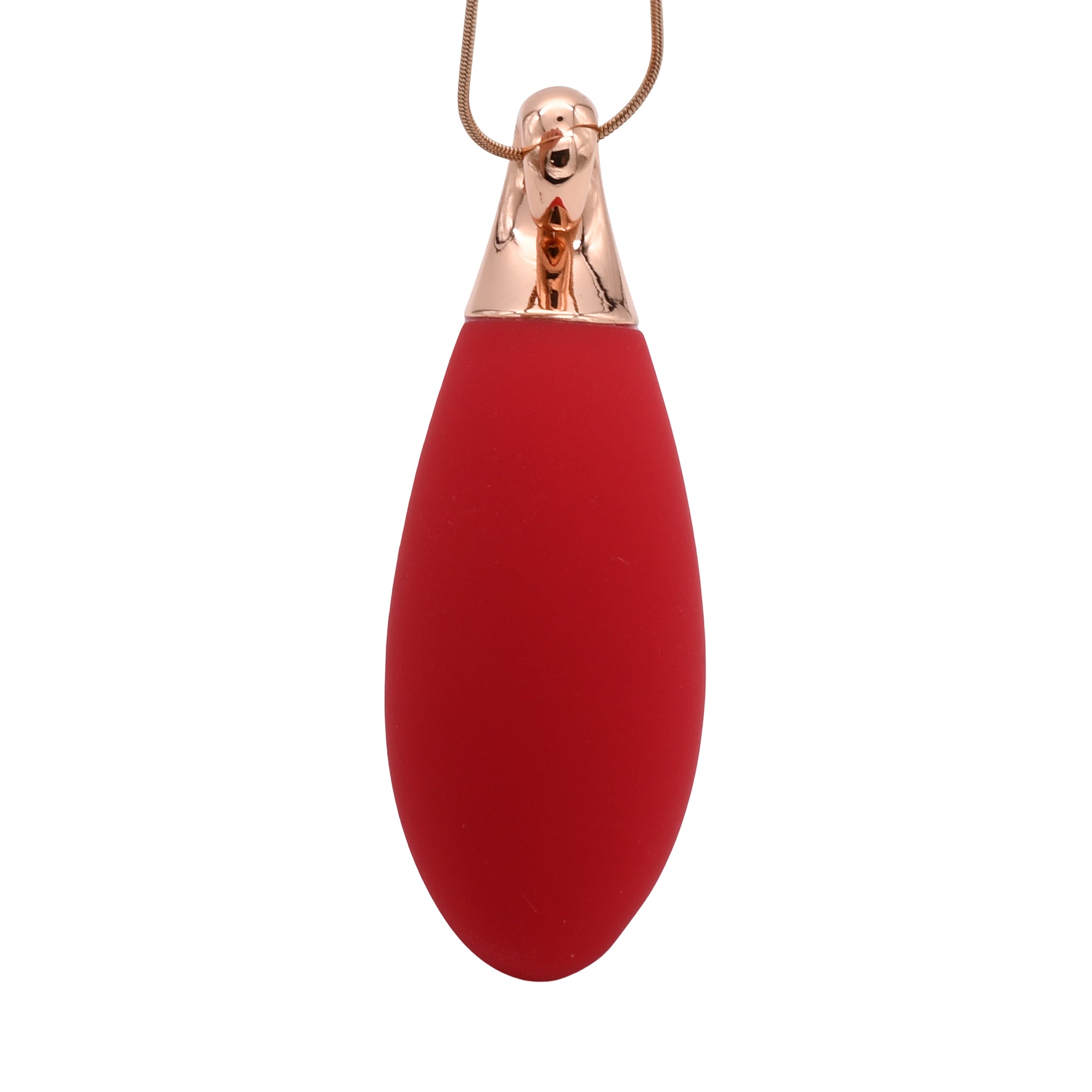 Rose-Red Ruby Necklace