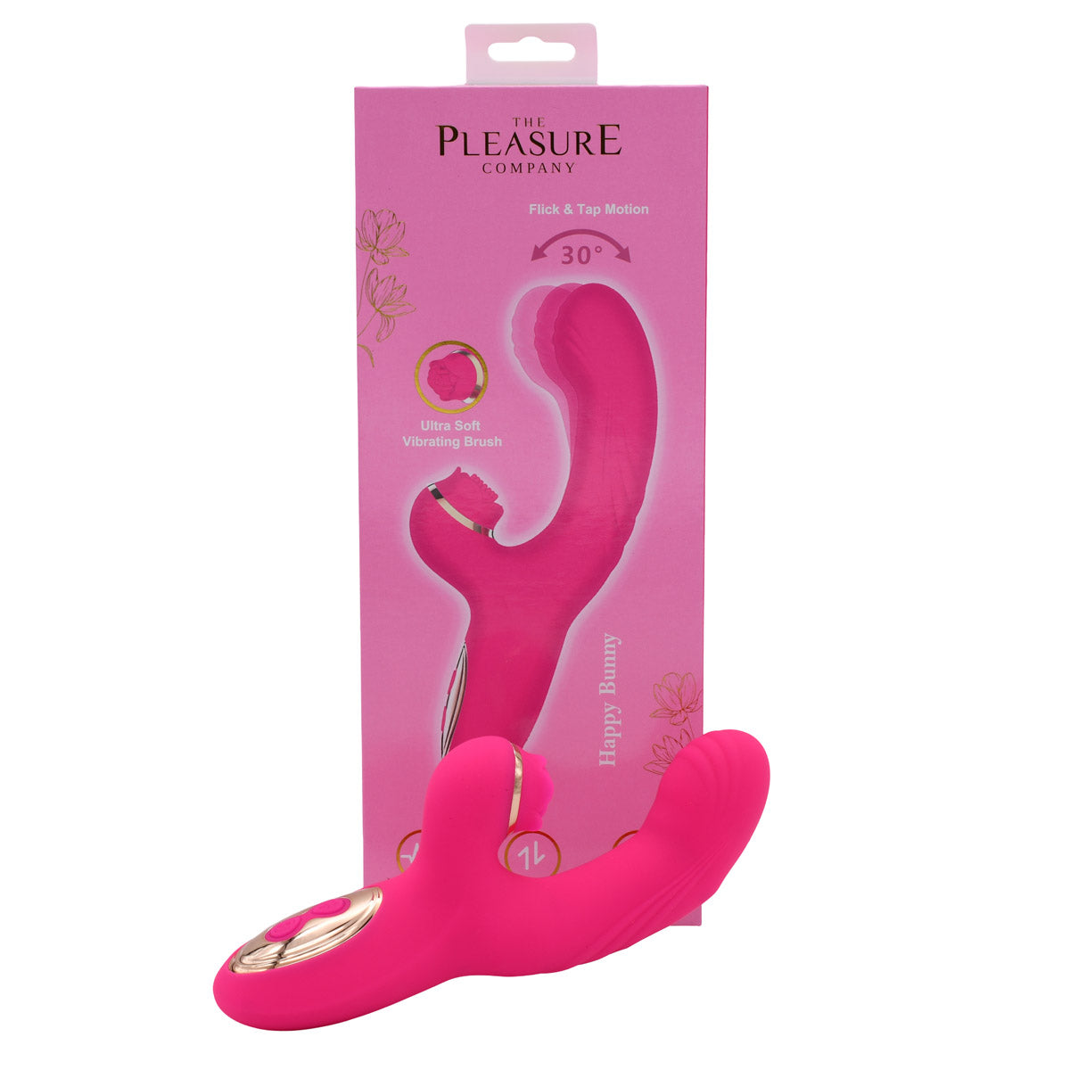Happy Bunny Rabbit Vibrator & Clit Tickler