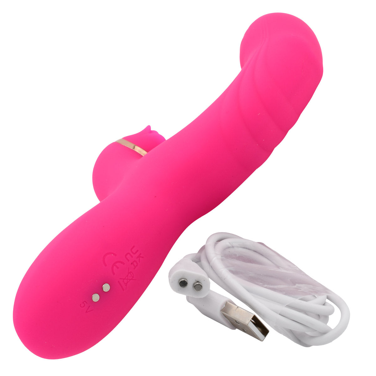 Happy Bunny Rabbit Vibrator & Clit Tickler