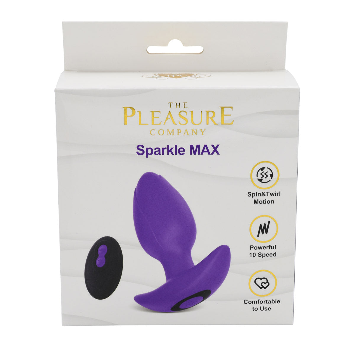 Sparkle MAX Remote Anal Vibrating Plug