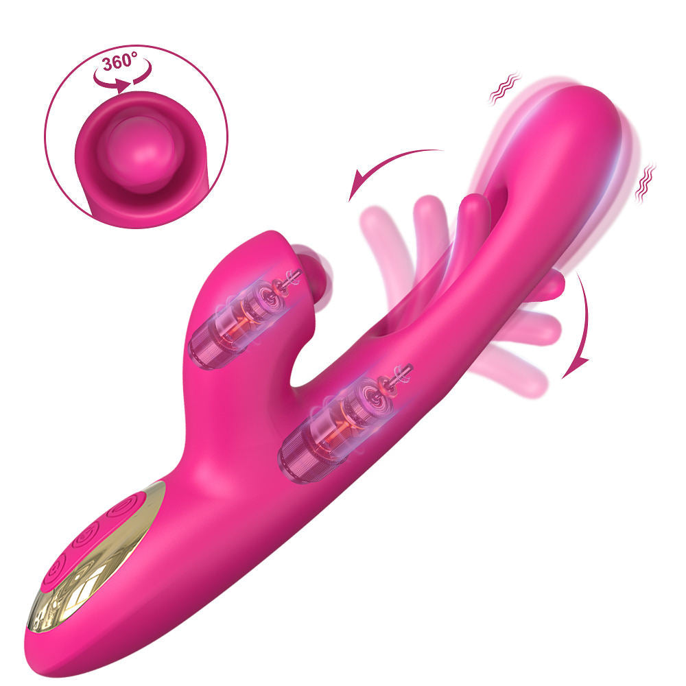 TPC Heavens Door Flicker & Thump Rabbit Vibrator