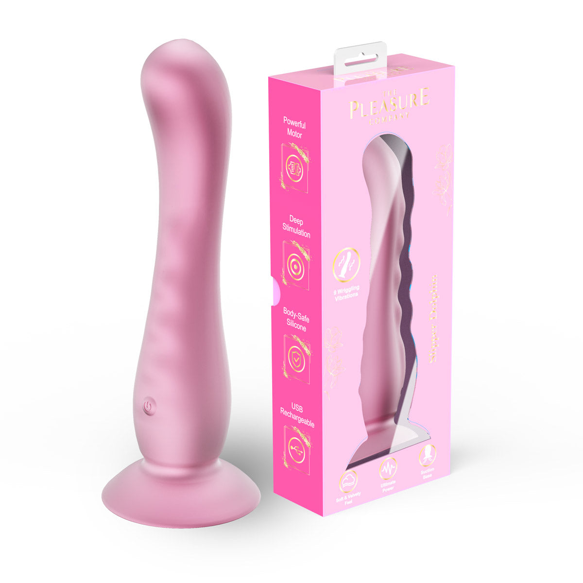 Slipper Dolphin Vibrator - Sweet Lilac