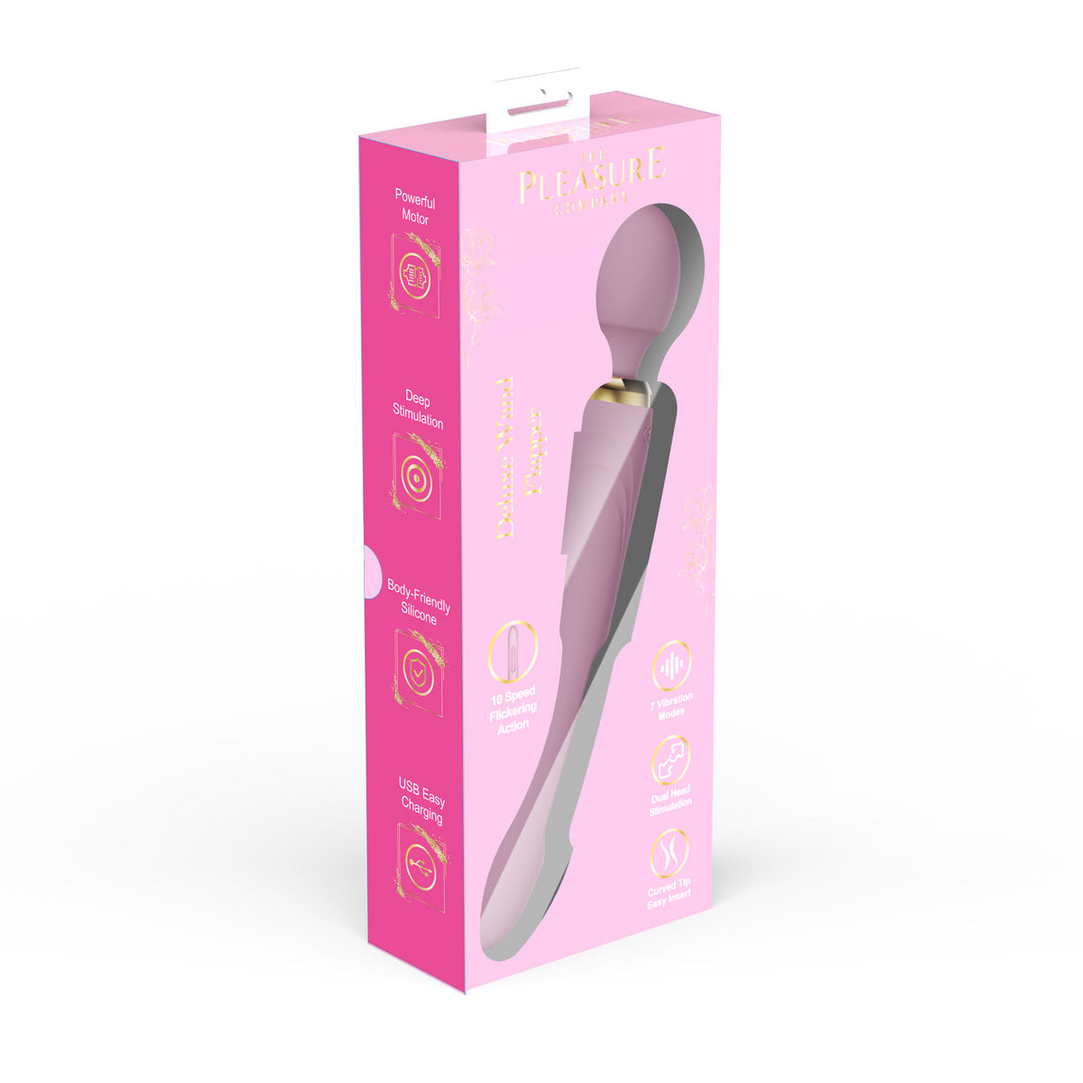 DeLUXE Wand Series Flapper - Purple