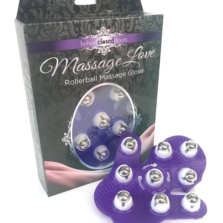 Behind Closed Doors Massage Love Rollerball Glove