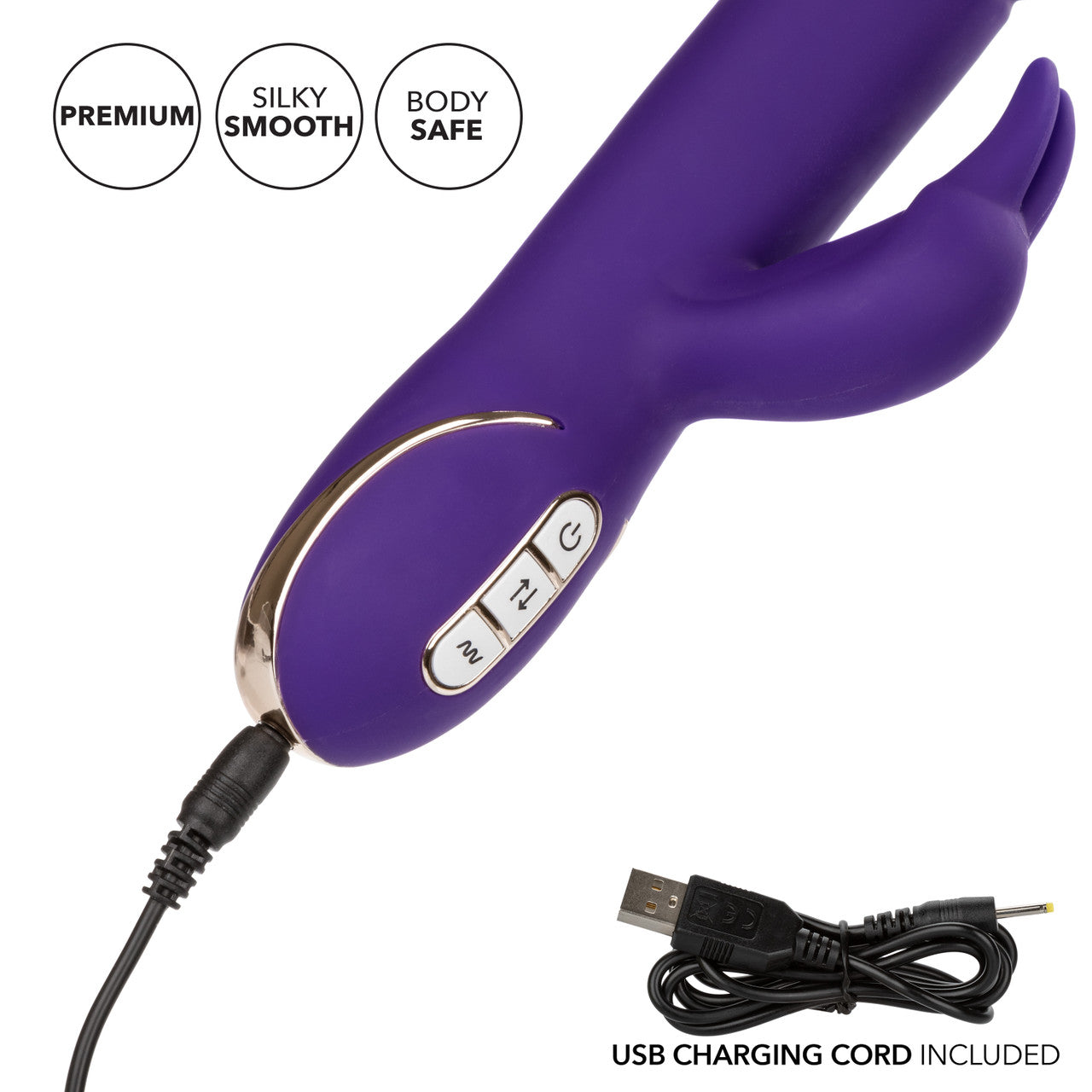 Jack Rabbit Signature Silicone Thrusting Rabbit Vibrator