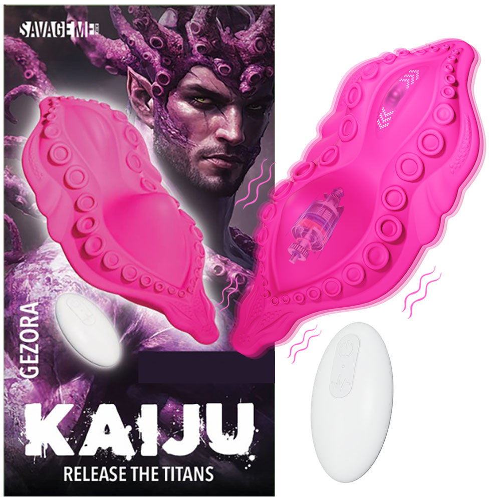 Kaiju Gezora Remote Controlled Grinder - Panty Vibrator